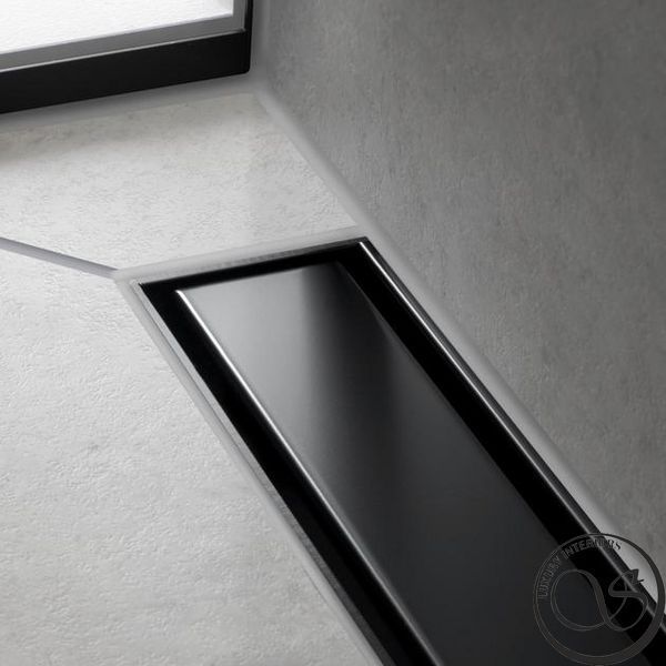 Верхняя часть для канала Hansgrohe RainDrain Match, Matt Black (56037670) 56037670 фото