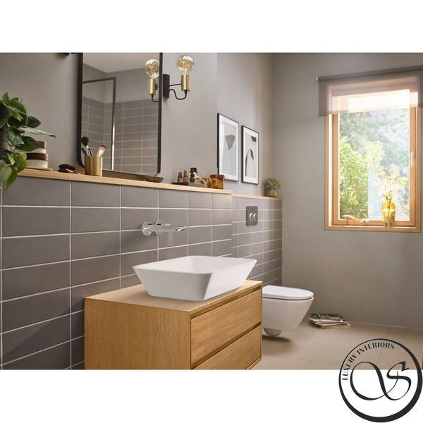 Смеситель для умывальника Hansgrohe Rebris E 72568000 настенный 190 72568000 фото
