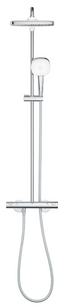 Sistem de dus Grohe Tempesta 26689001 System 250 Cube cu termostat pentru montare pe perete 26689001 foto