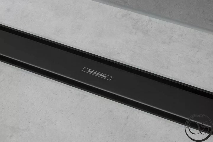 Верхняя часть для канала Hansgrohe RainDrain Match, Matt Black (56037670) 56037670 фото