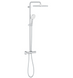 Sistem de dus Grohe Tempesta 26689001 System 250 Cube cu termostat pentru montare pe perete 26689001 foto 4