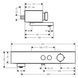 Termostat de cadă Hansgrohe ShowerTablet Select 412 mm, bronz periat (24340140) 24340140 foto 2