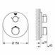 Внешняя часть термостата для душа GROHE Grohtherm 24076000 24076000 фото 2