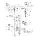 Инсталляция для унитаза Grohe RAPID SL 3в1 с подвесным унитазом Volle CADIZ 38772001+1339.001000 фото 4