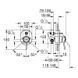 Baterie de cada GROHE BAUCLASSIC 29047000 monocomandă 29047000 foto 2