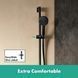 Душевая штанга Hansgrohe Pulsify S 90 см со шлангом 160 см, Matt Black (24401670) 24401670 фото 7