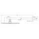 Duș deasupra IMPRESE BRECLAV 15245WS crom 300x200 mm suport alamă albă 15245WS foto 2