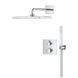 Набор для душа GROHE GROHTHERM 34870000 скрытого монтажа с верхним душем 310 Cube, хром 34870000 фото 3