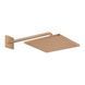 Pălărie duș Grohe Rainshower 26564DL0 Mono Cube cu braț Brushed Warm Sunset 31x31 cm 26564DL0 foto 1