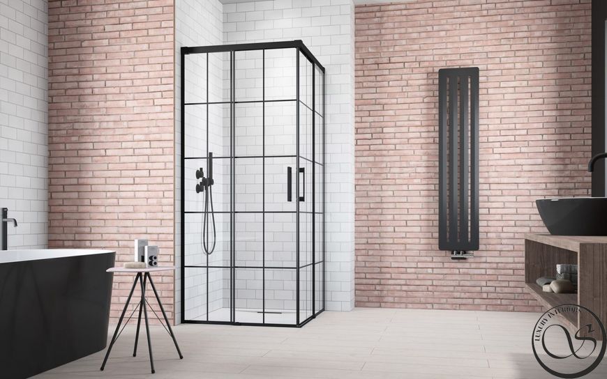 Cabina de dus Radaway IDEA BLACK KDD 387065-54-01L + 387065-54-01R 387065-54-01L + 387065-54-01R foto