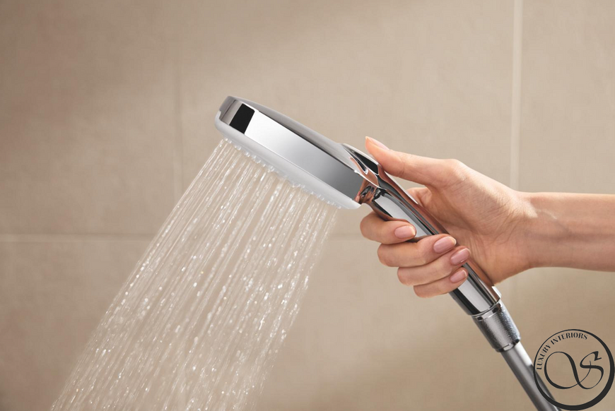 Sistem de dus Grohe Tempesta 26689001 System 250 Cube cu termostat pentru montare pe perete 26689001 foto