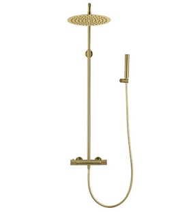 Система душевая VOLLE SISTEMA R 1585.090221 cepillado oro 1585.090221 фото