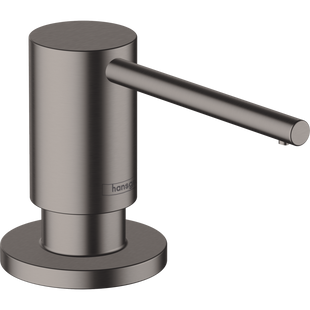 Hansgrohe A41 Dozator de detergent de bucătărie 500 ml, negru periat (40438340) 40438340 foto