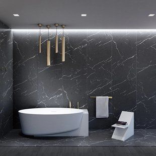 Cada de baie independentă I-Stone Stone Collection B117w5 din piatră artificială, 1700 x 930 x 600 mm B117w5 foto