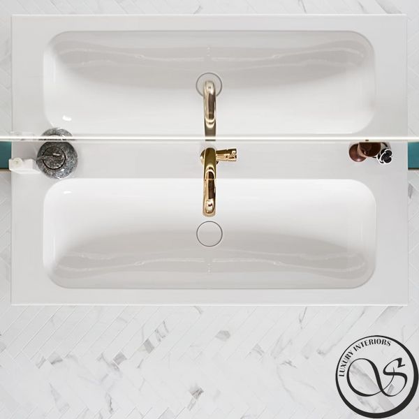 Тумба с умывальником VILLEROY & BOCH FINION 120см, SG-4166+4164CBR2 белый матовый  SG-4166+4164CBR2 фото