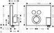 Термостат Hansgrohe ShowerSelect (15765000) 594748180061 фото 2