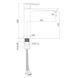 Baterie lavoar Imprese VACLAV f03506401AB crom inalt f03506401AB foto 2