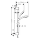 Set dus Hansgrohe 26590400 Croma Select E Multi alb/crom 26590400 foto 2