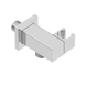 Suport duș de m&acirc;nă IMPRESE i-BATH f03600101TE, montare ascunsă, Q, cromat f03600101TE foto 1