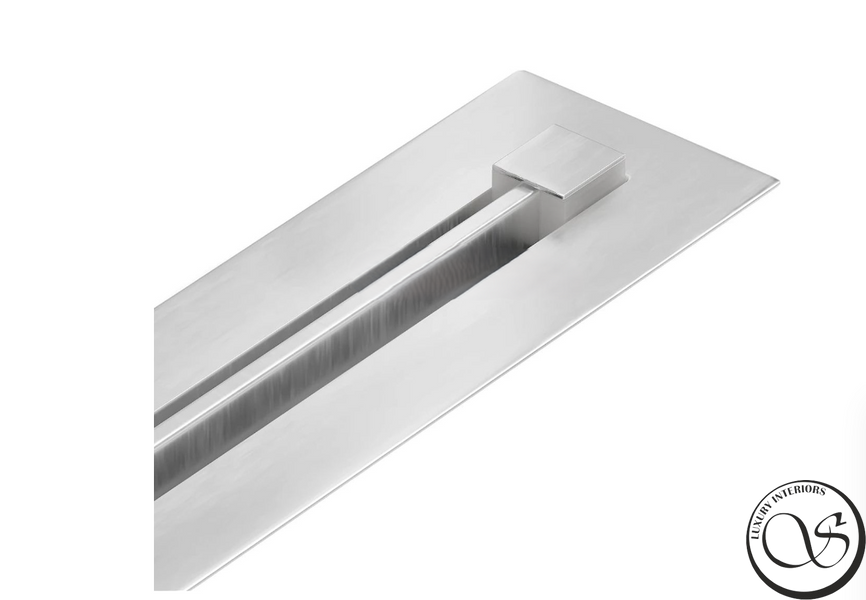 Scurgere MAG 80 cm, cu grătar fin, grafit YZ-L01 80mm Gun Metal foto