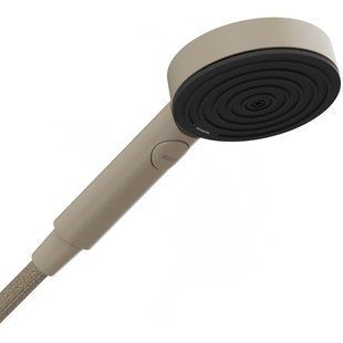 Duș de m&acirc;nă Hansgrohe Pulsify Planet Edition Select Relaxation 105 3je EcoSmart+, Nisip (26077210) 26077210 foto