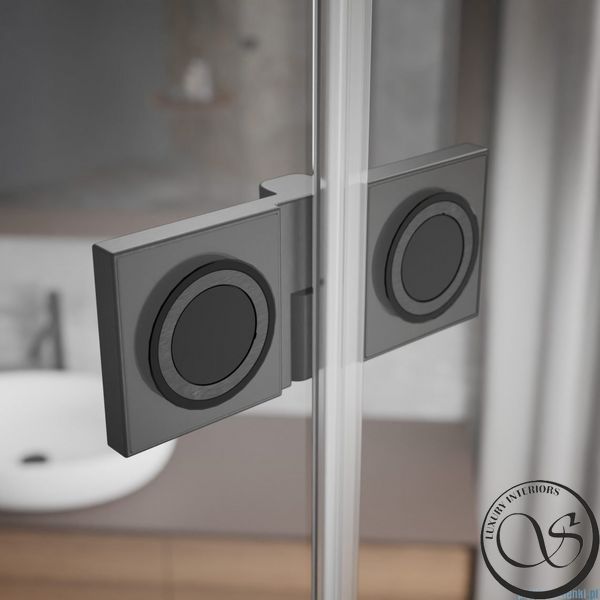 Cabine de dus RADAWAY Essenza Pro 10099100-92-01R Brushed GunMetal DWJ 100 Dreapta 1000x2000 10099100-92-01R foto