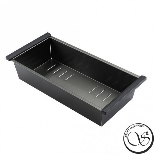 Кухонная мойка Gappo GS5050-6 черная 500х500х215 мм GS5050-6 фото