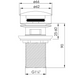 Supapă click-clack Volle 9000.104406 cu preaplin, alamă, 1 1/4", grafit 9000.104406 foto 2