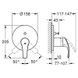 Внешняя часть смесителя для ванны GROHE Eurosmart&nbsp;хром 24043002 24043002 фото 2