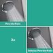 Верхний душ Hansgrohe Pulsify 260 2jet EcoSmart с держателем, Chrome (24151000) 24151000 фото 4