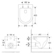 Instalatie pentru toaleta Grohe RAPID SL 3in1 cu toaleta suspendata IMPRESE LESNA 38772001+i11546 foto 7