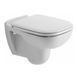 Подвесной унитаз DURAVIT D-CODE 22090900002 35,5*54см с сиденьем&nbsp;slow closing 22090900002+0067390000 фото 1