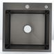 Кухонная мойка Gappo GS5050-6 черная 500х500х215 мм GS5050-6 фото 5