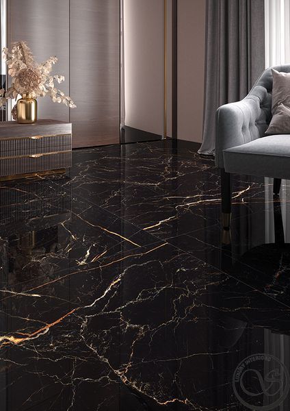 Плитка Ricchetti Cisa Golden Pure Saint Laurent 60x120 см 0592442 592442 фото