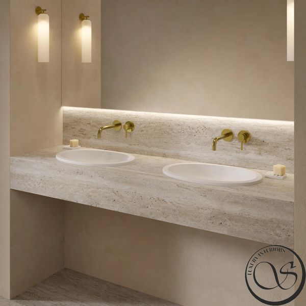 Lavoar Omnires Shell SHELL480UPBM 48x31 alb mat SHELL480UPBM foto
