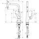 Смеситель для кухни Hansgrohe Talis Select M51 72821000 с выдвижным изливом&nbsp;300 72821000 фото 4