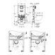 Instalatie pentru toaleta suspendata, GROHE Rapid SLX 39596000 foto 2