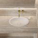 Lavoar Omnires Shell SHELL480UPBM 48x31 alb mat SHELL480UPBM foto 1