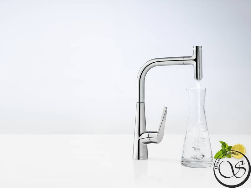 Смеситель для кухни Hansgrohe Talis Select M51 72821000 с выдвижным изливом&nbsp;300 72821000 фото