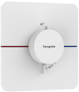 Hansgrohe ShowerSelect Comfort Q termostat ascuns pentru 1 funcție, alb mat (15588700) 15588700 foto