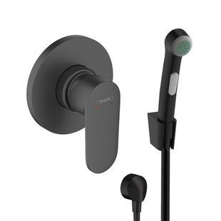 Набор гигиенического душа Hansgrohe Vernis Blend, Matt Black (20230005) 20230005 фото