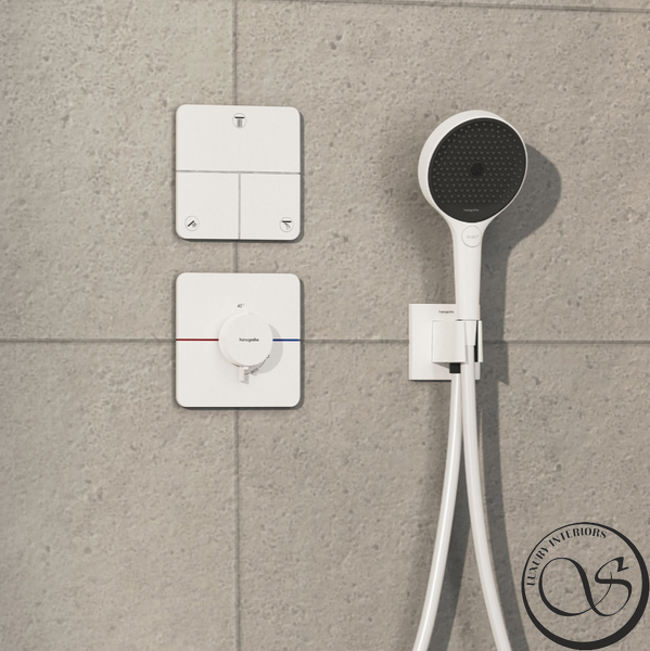 Термостат скрытого монтажа Hansgrohe ShowerSelect Comfort Q на 1 потребитель, белый матовый (15588700) 15588700 фото
