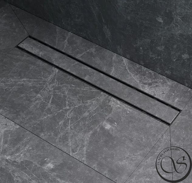 Rigola de dus liniară MAGdrain YZ-A0S Black 700 YZ-A0S Black 700 foto