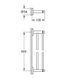 Полотенцедержатель Grohe Essentials двойной, 654 мм, черный матовый (1024732430) 1024732430 фото 3