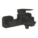 Baterie de baie Grohe Cubeo, monocomandă, montată pe perete, negru mat (1018132430) 1018132430 foto 1