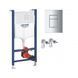 Инсталляция для подвесного унитаза GROHE Rapid SL 388400WG1 3 в 1 388400WG1 фото 1