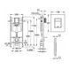 Инсталляция для подвесного унитаза GROHE Rapid SL 388400WG1 3 в 1 388400WG1 фото 2