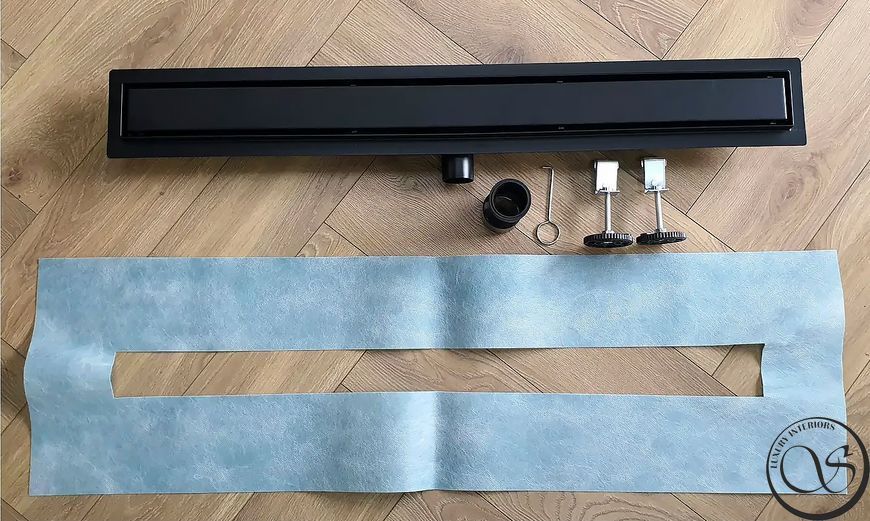 Rigola de dus liniară MAGdrain YZ-A0S Black 700 YZ-A0S Black 700 foto