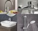 Набор смесителей GROHE EUROSMART NEW UA123248МK для ванны+кухня UA123248МK фото 2