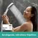 Set de duș Hansgrohe Rainfinity 130 3Jet EcoSmart Puro S, 65 cm, alb mat (28746700) 28746700 foto 5